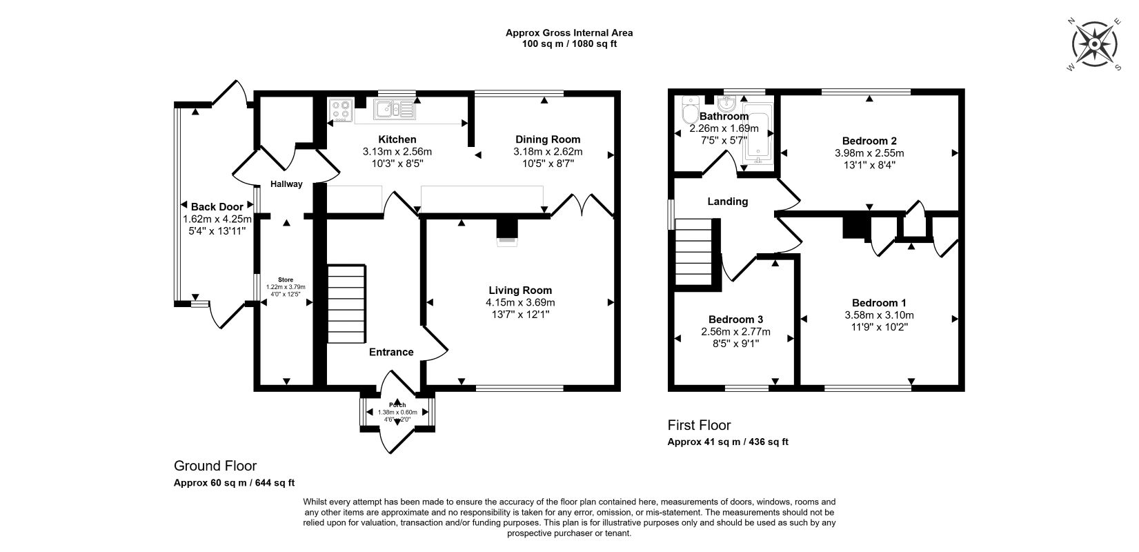 16, Deerhurst Crescent, Portsmouth floorplan
