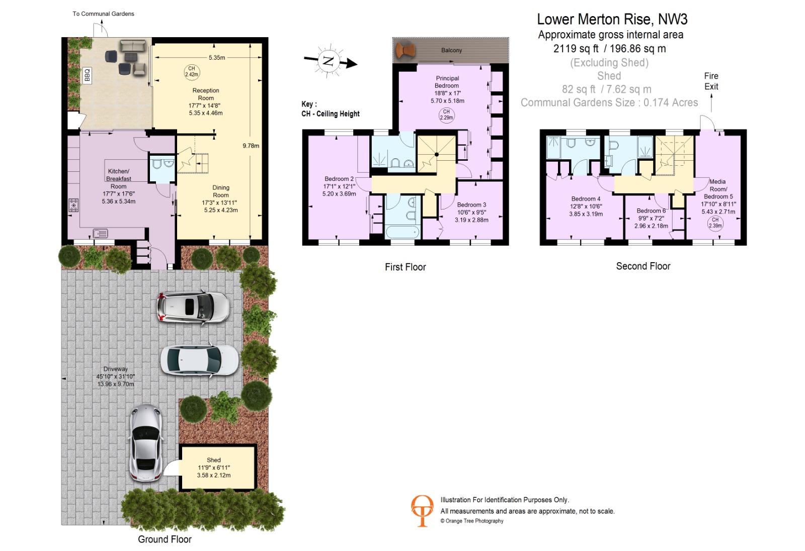 7, Lower Merton Rise, London floorplan