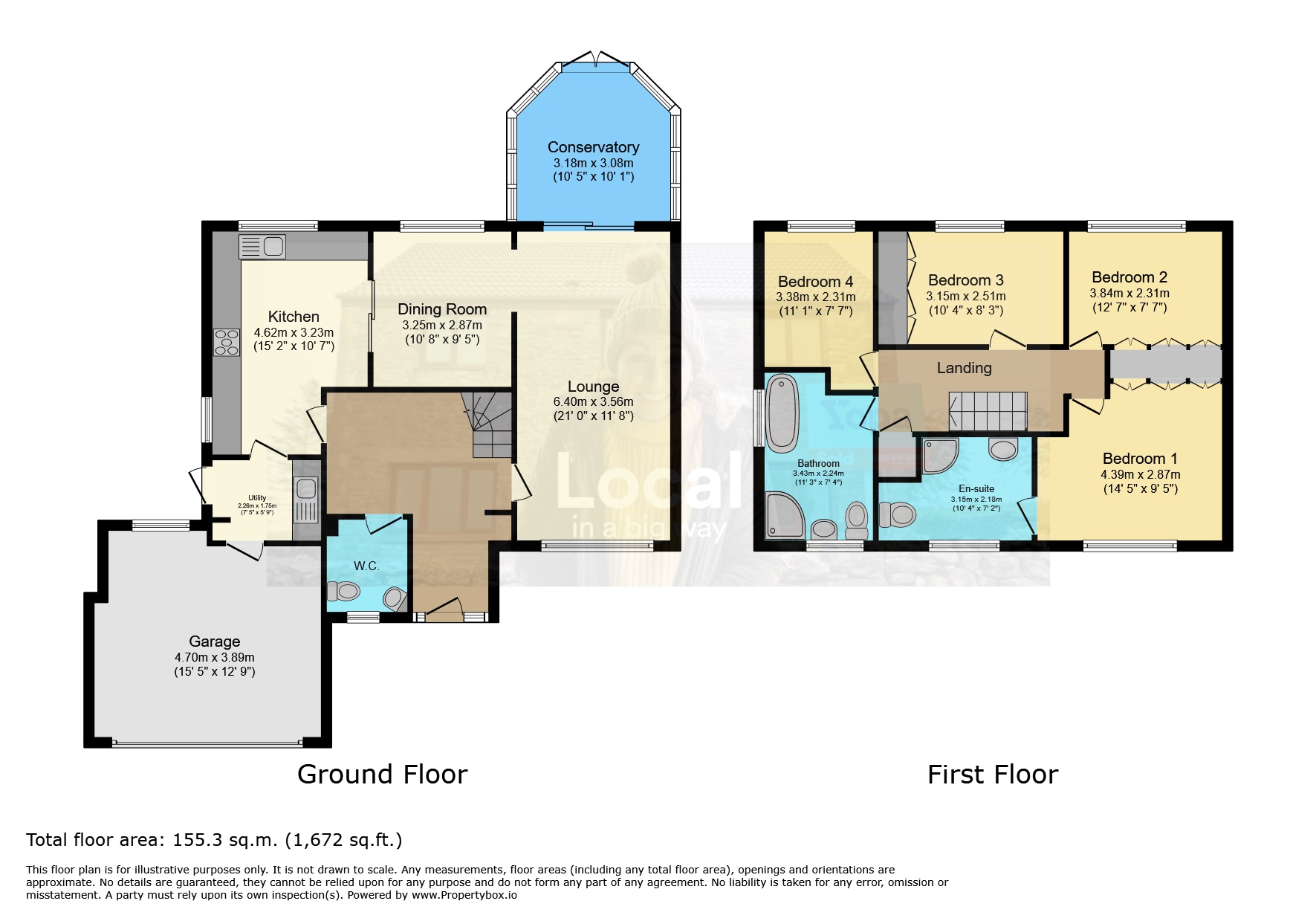 41, Copper Beech Drive, Wolverhampton floorplan