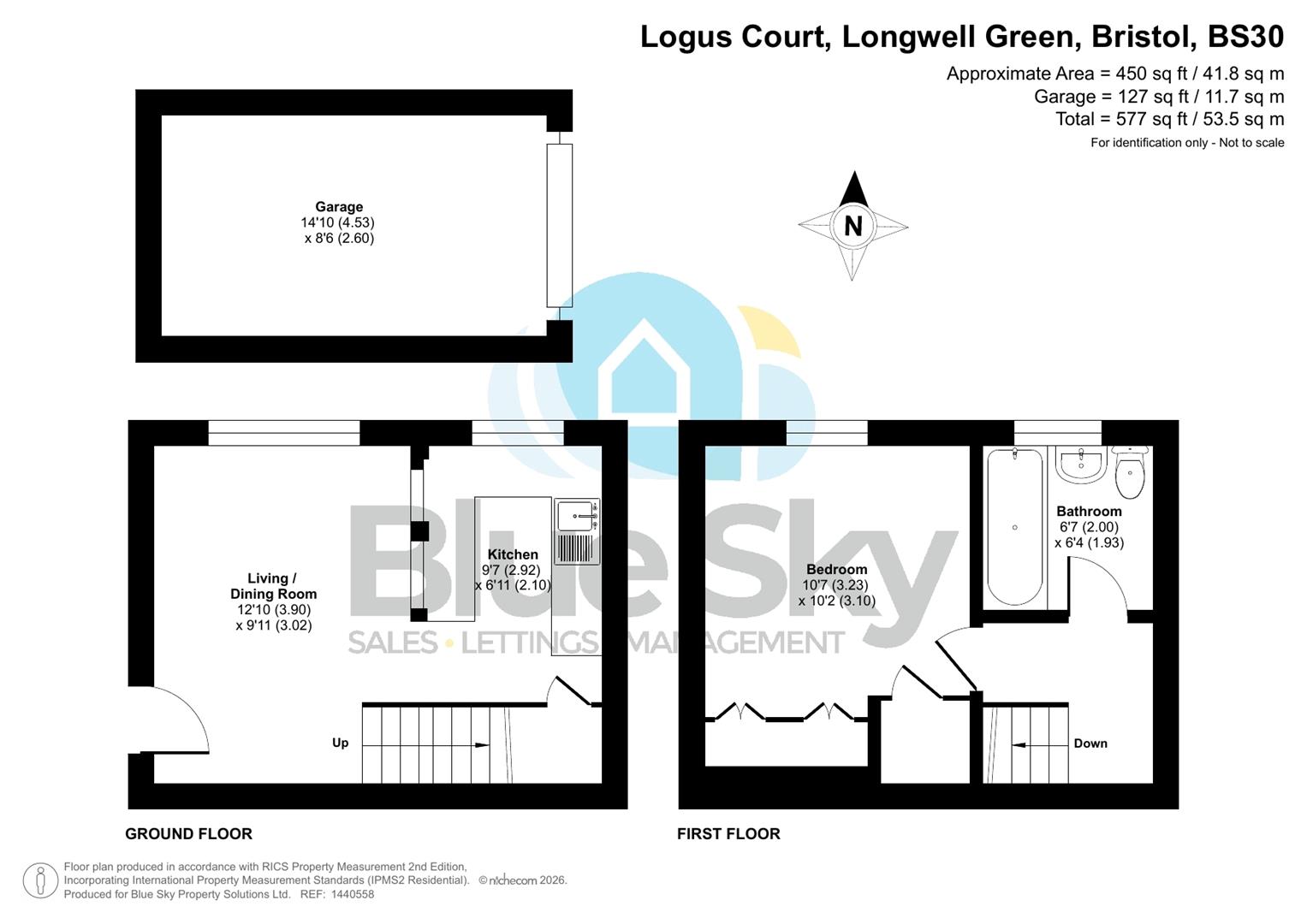 4, Logus Court, Bristol floorplan