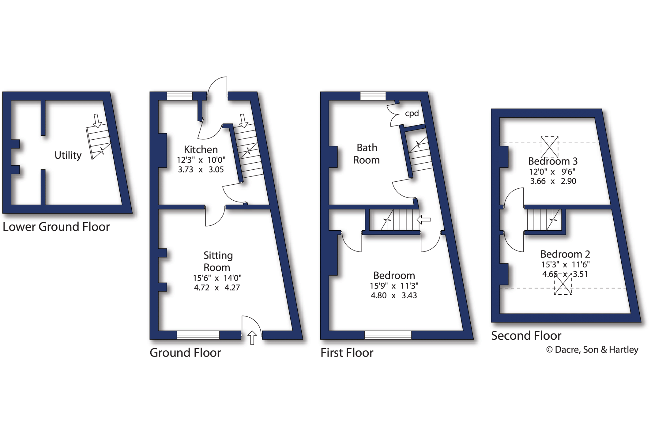 15, Granville Place, West Yorkshire floorplan