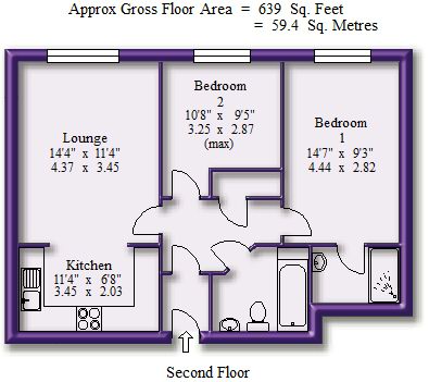 2 Bedrooms Flat to rent in Wellington Road, Timperley, Altrincham WA15