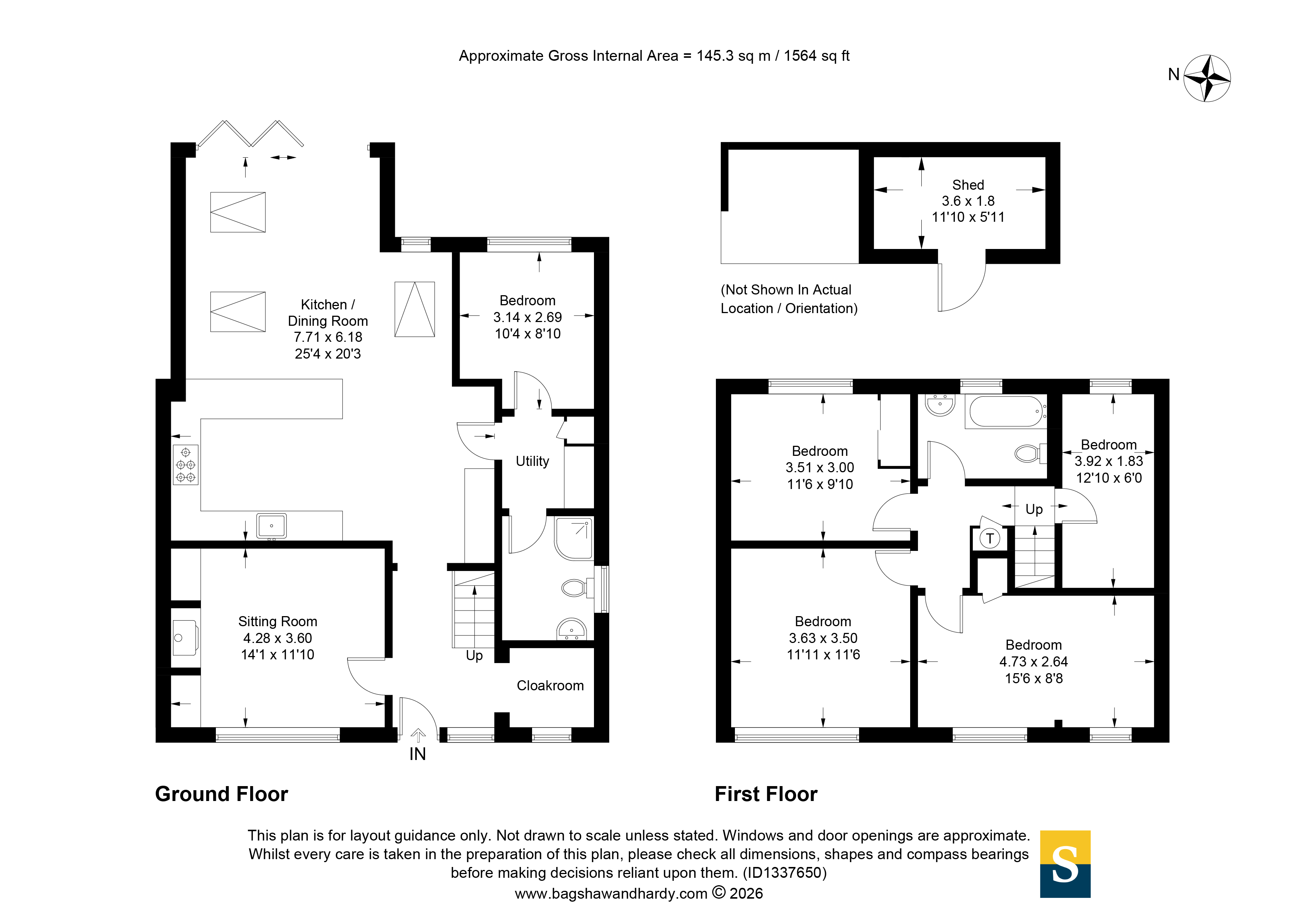 5, Brocks Drive, Guildford floorplan