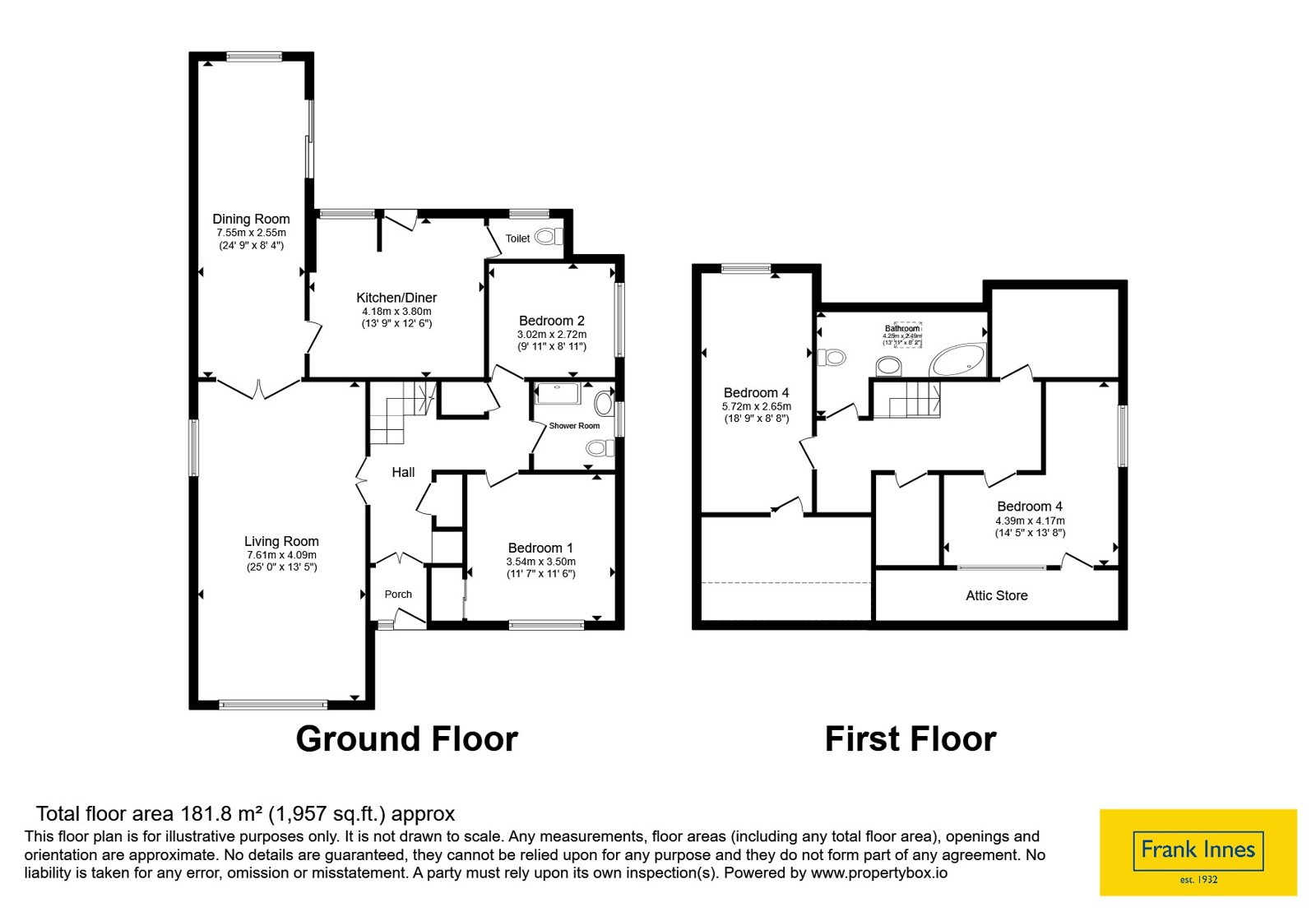 4, Cleveland Avenue, Nottingham floorplan