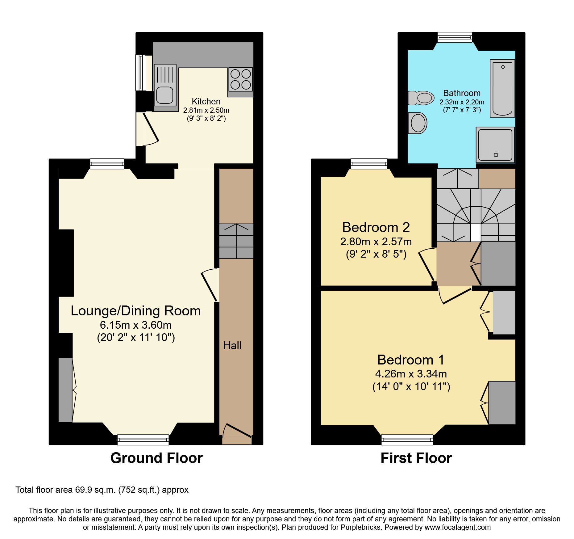 Greenside, Kendal LA9, 2 bedroom terraced house for sale 61589745