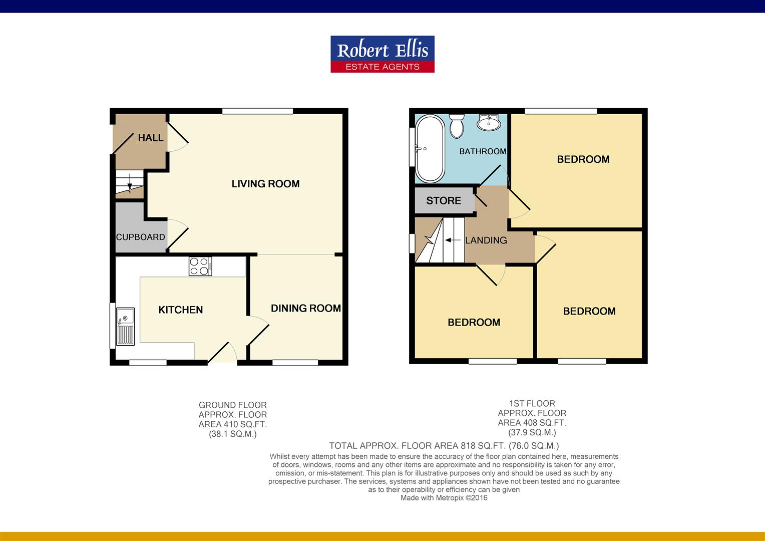 3, Doncaster Avenue, Nottingham floorplan