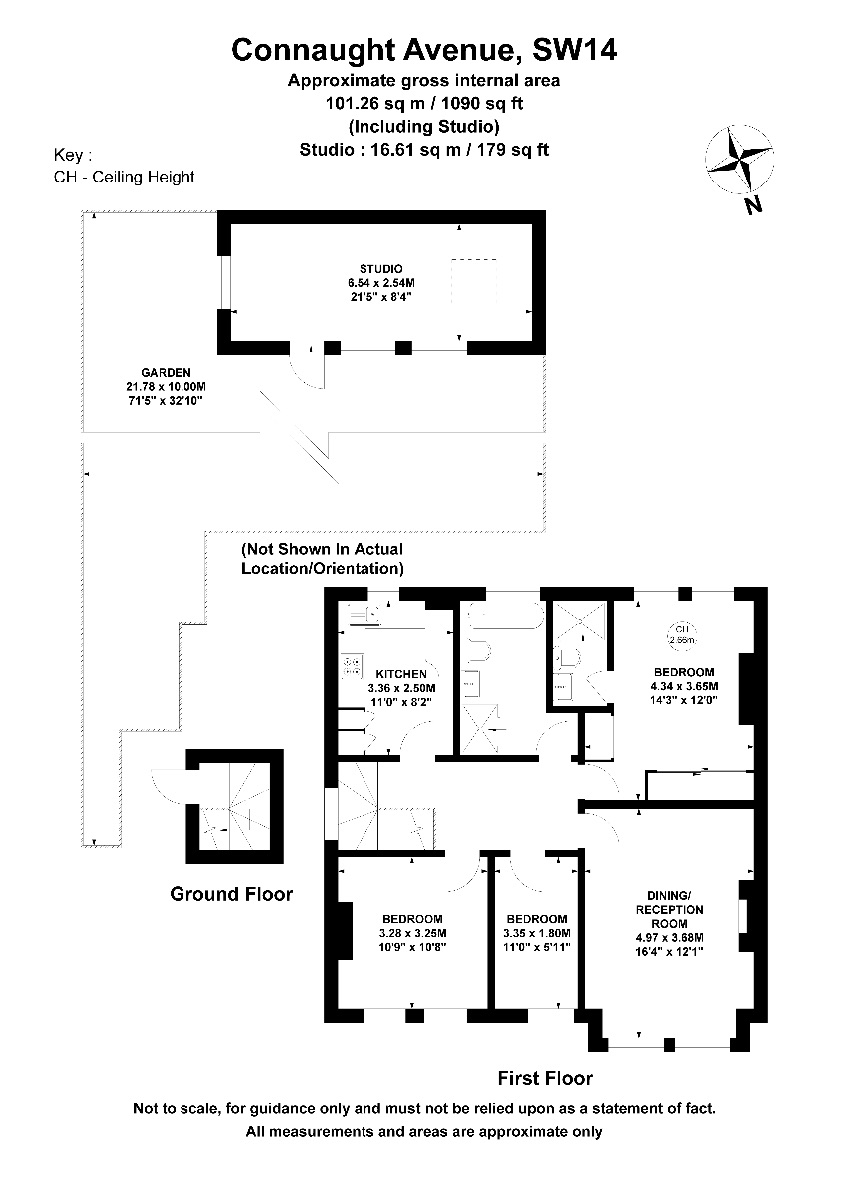 5a Connaught Avenue, London floorplan
