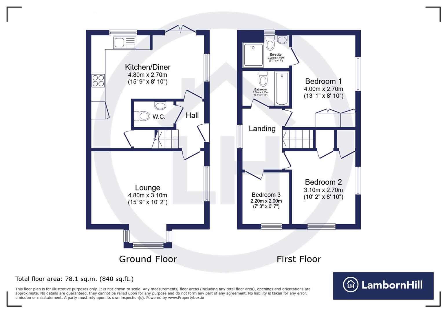 2, Bittern Road, Sittingbourne floorplan