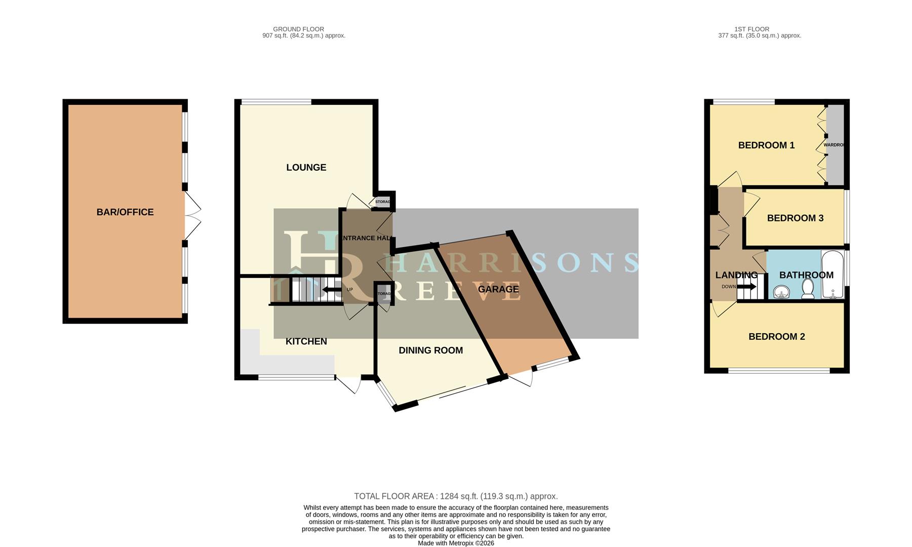 45, Crosier Court, Sittingbourne floorplan
