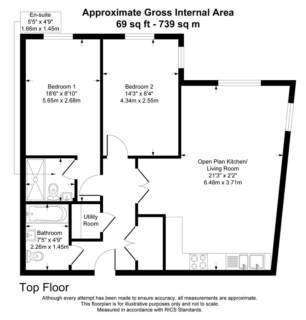 Flat 21 The Bayside, Manilla Crescent, Weston-Super-Mare floorplan
