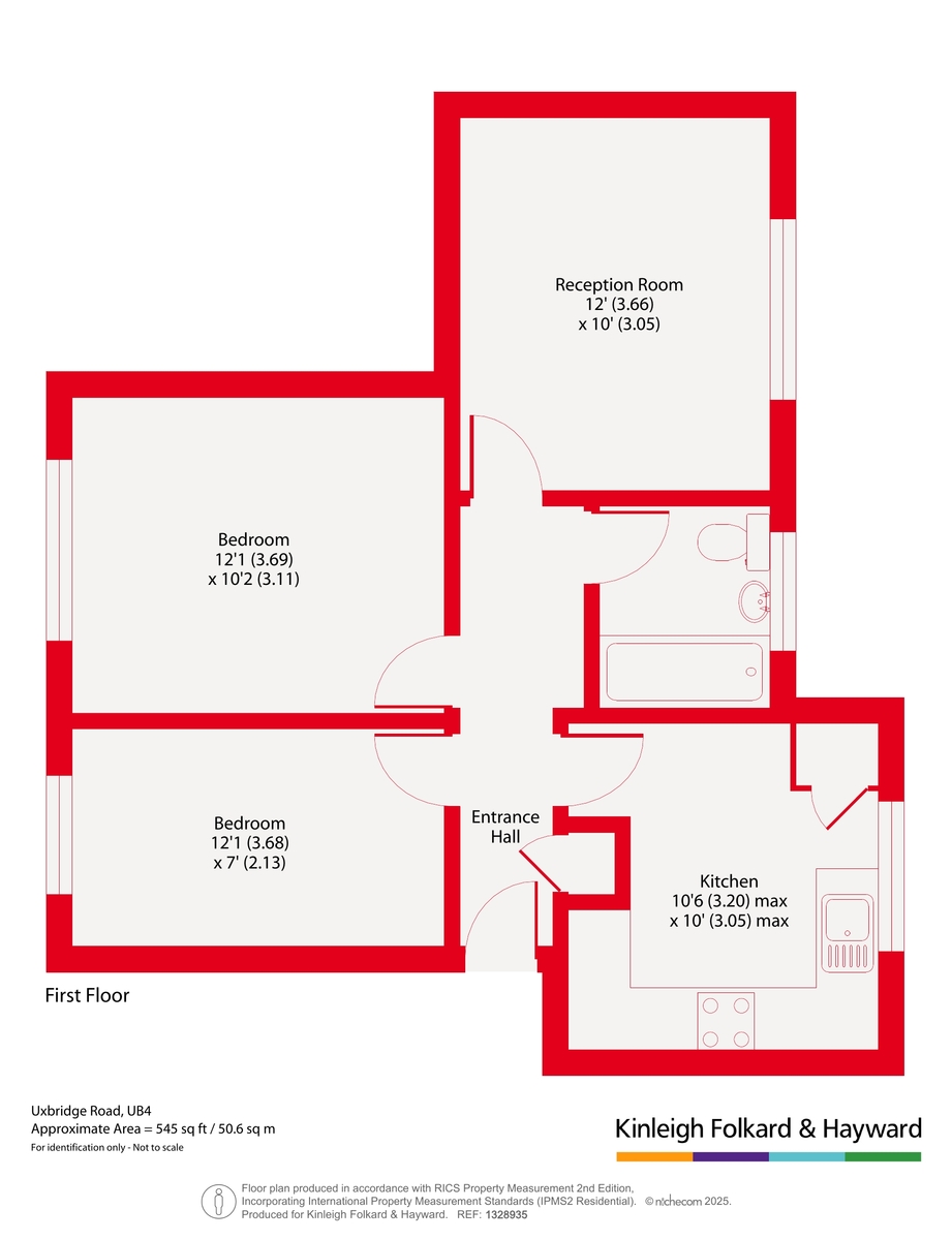 108, Uxbridge Road, Hillingdon floorplan