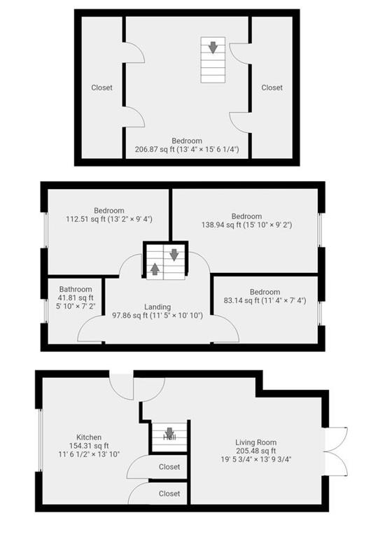 28, Field Close, London floorplan