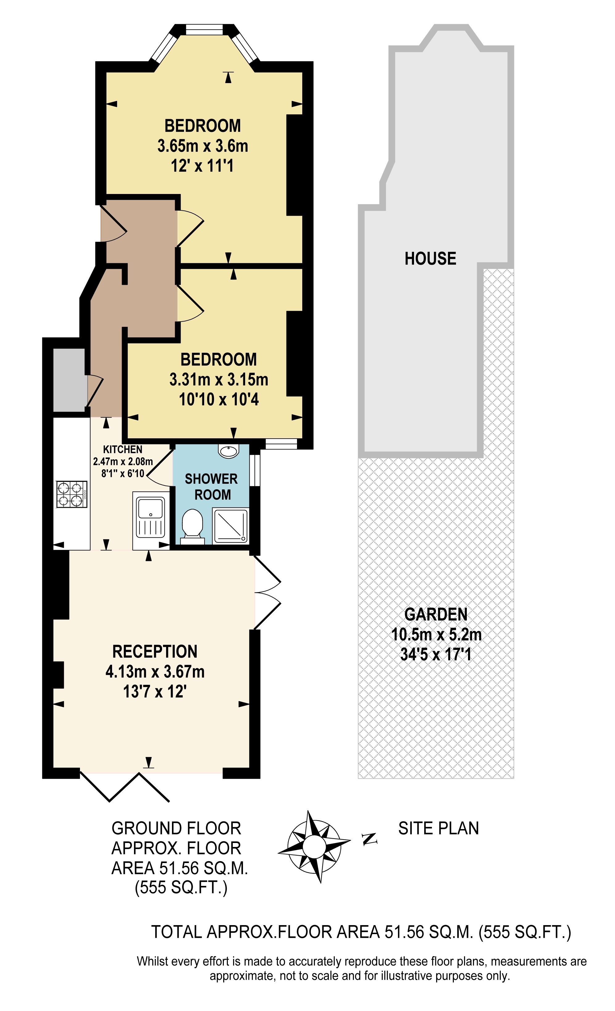 49A, Landcroft Road, London floorplan