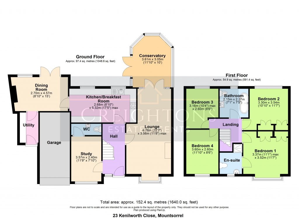 23, Kenilworth Close, Loughborough floorplan