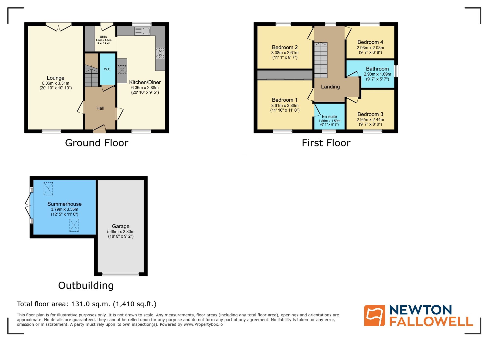1 Old Green Close, Worksop floorplan