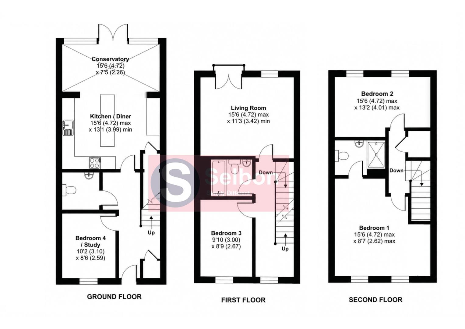 6, Grenham Court, Church Crookham floorplan