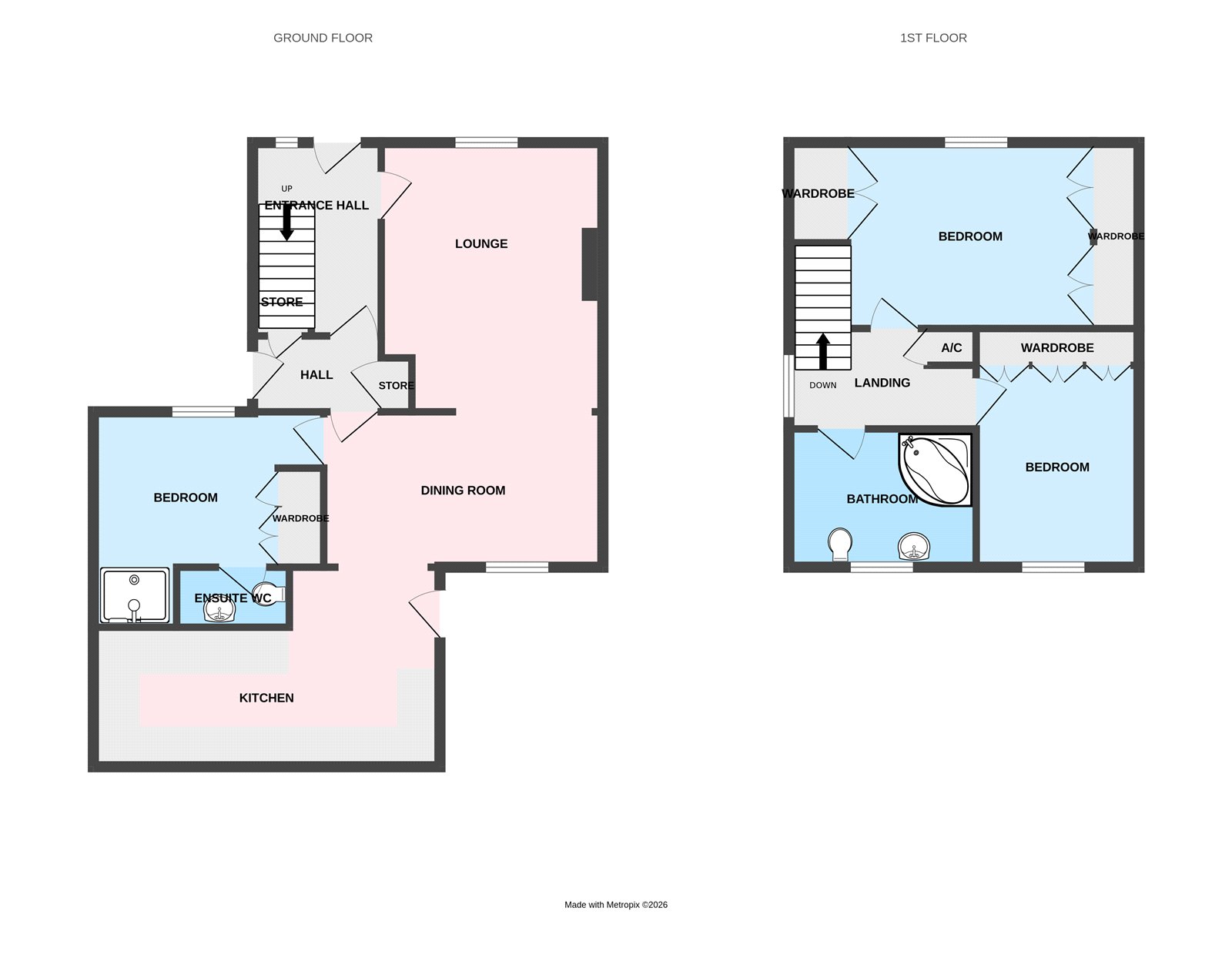 82, Pool Meadow, Telford floorplan
