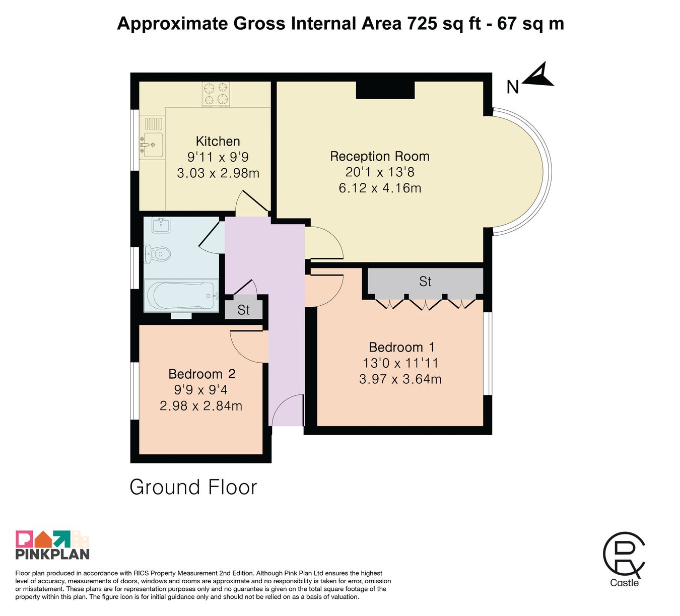 Flat 171, Linden Court, Brunswick Road, LONDON floorplan