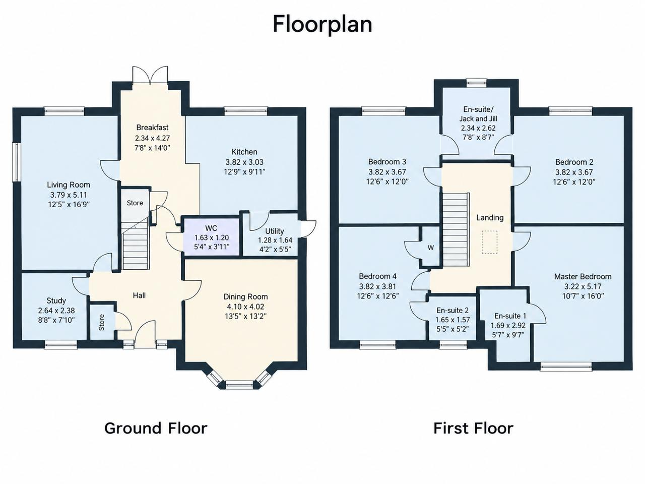 64, Heol Ty Aberaman, Aberdare floorplan