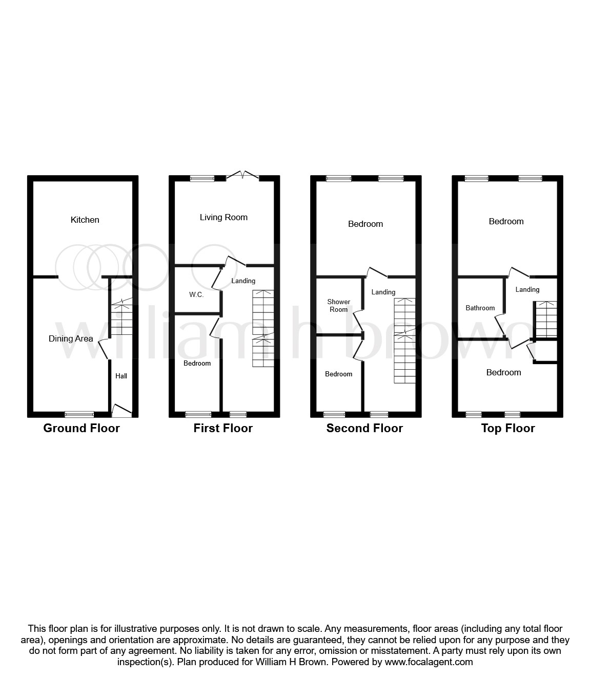 5 Bedrooms Town house for sale in Brunswick Place, Heckmondwike WF16