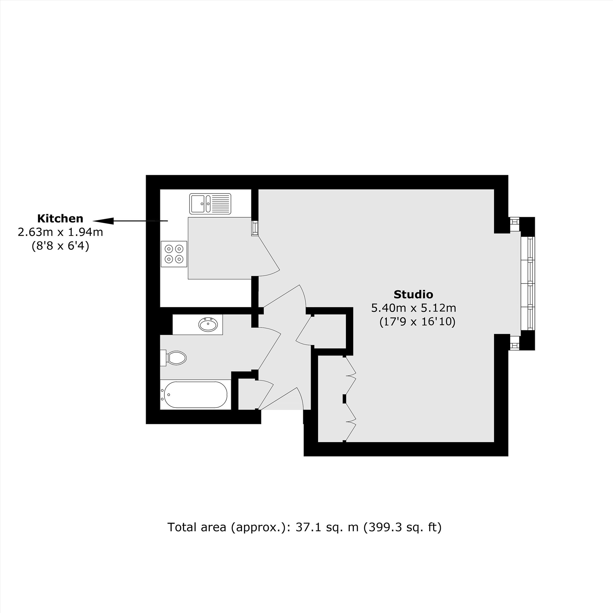 83, Beechwood Grove, London floorplan