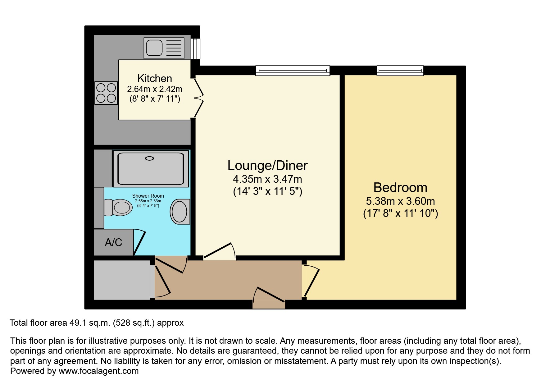 38, St Marys Court, Southbourne floorplan