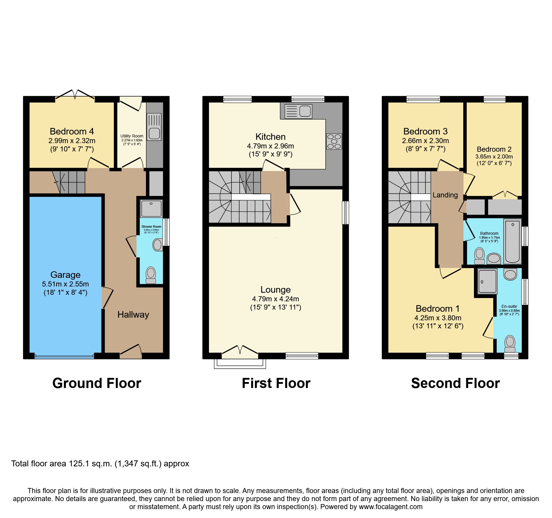 12, Fairclough Close, Northolt floorplan