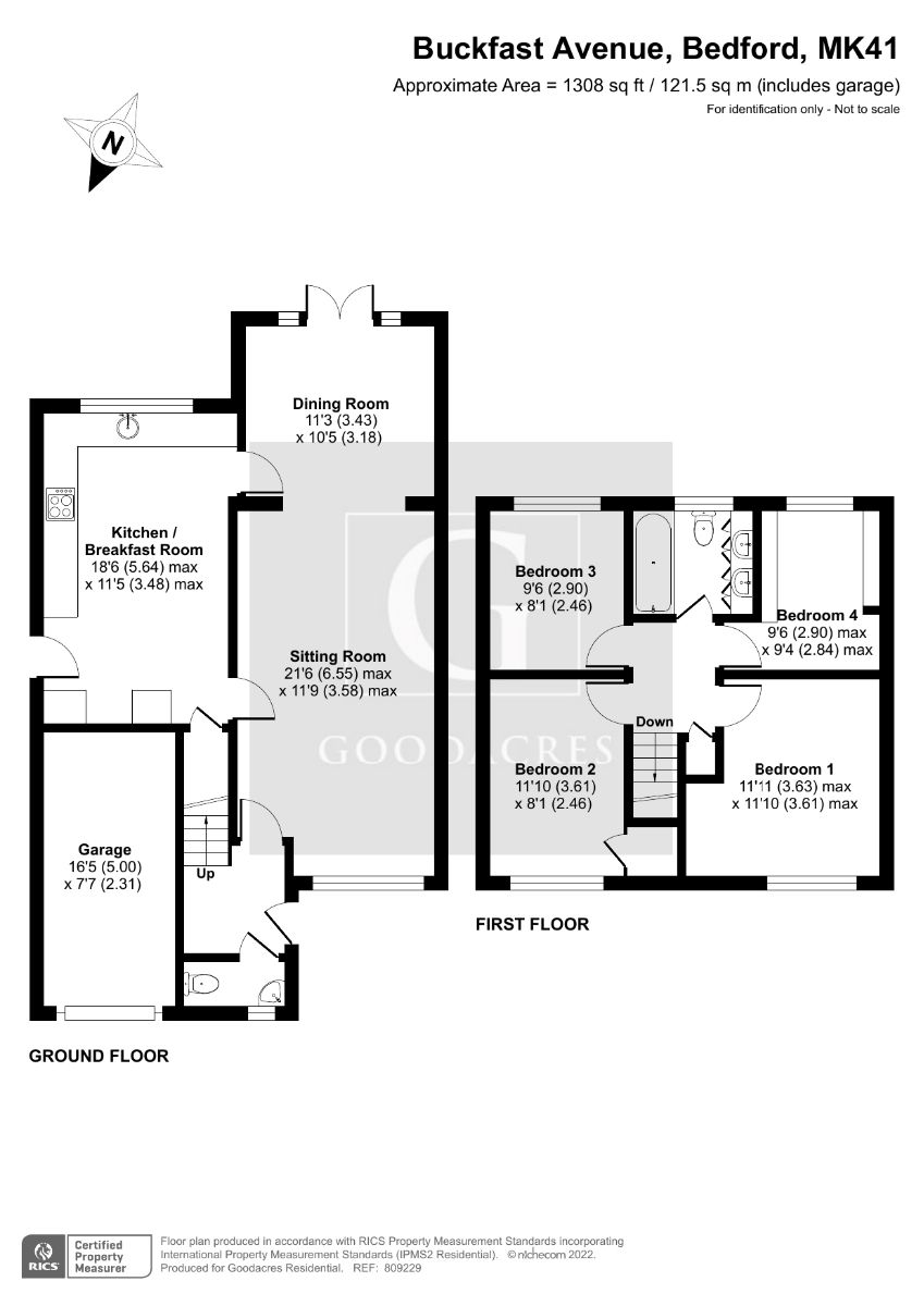 32 Buckfast Avenue, Bedford floorplan
