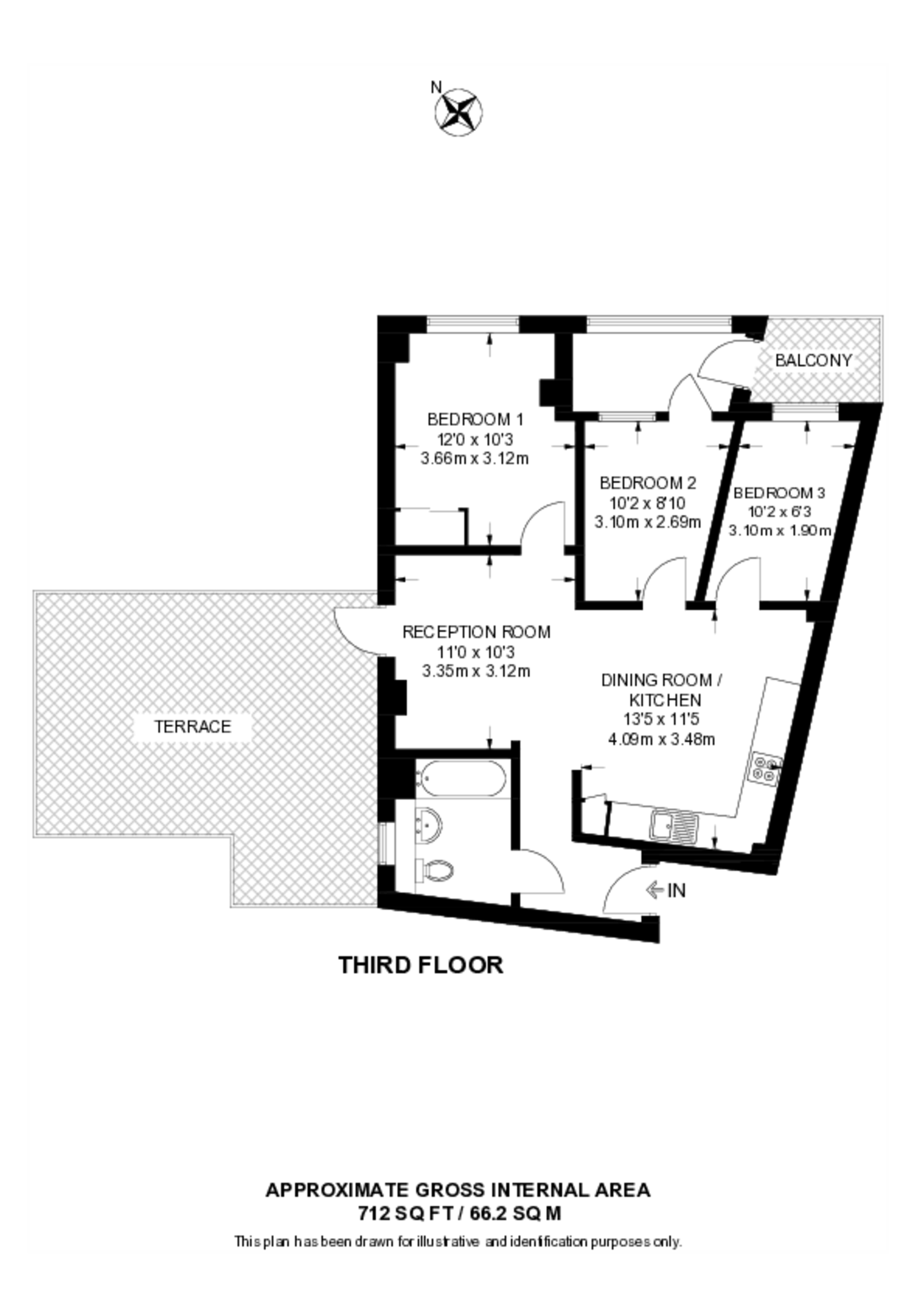 Ikon House, Croydon floorplan