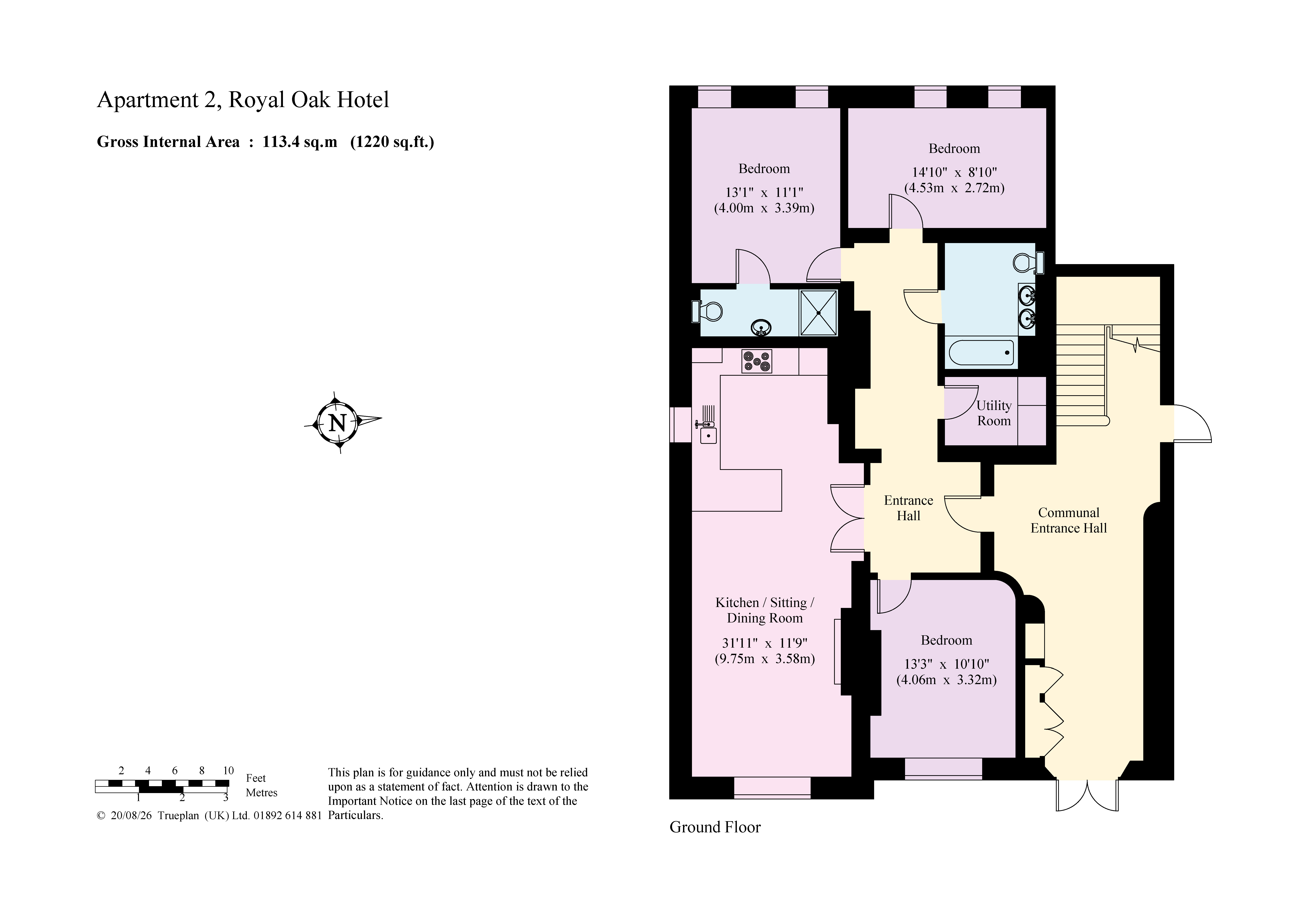 Grand Royal Oak, Sevenoaks floorplan
