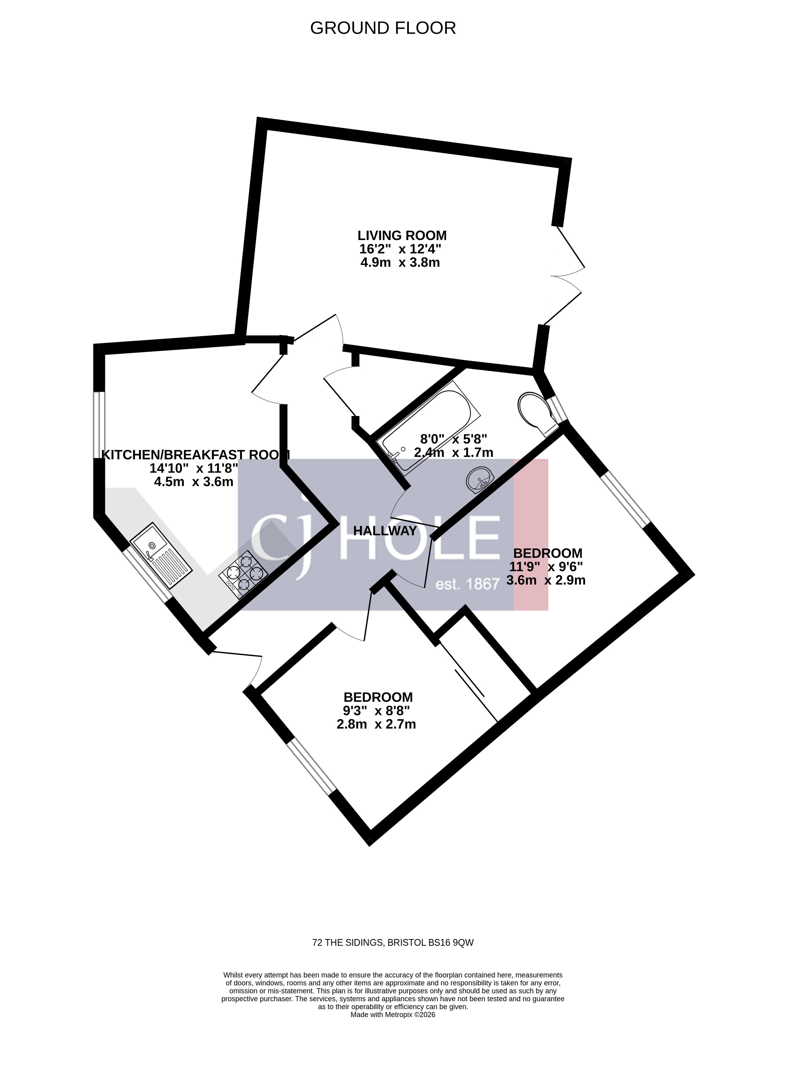 The Sidings, Bristol floorplan
