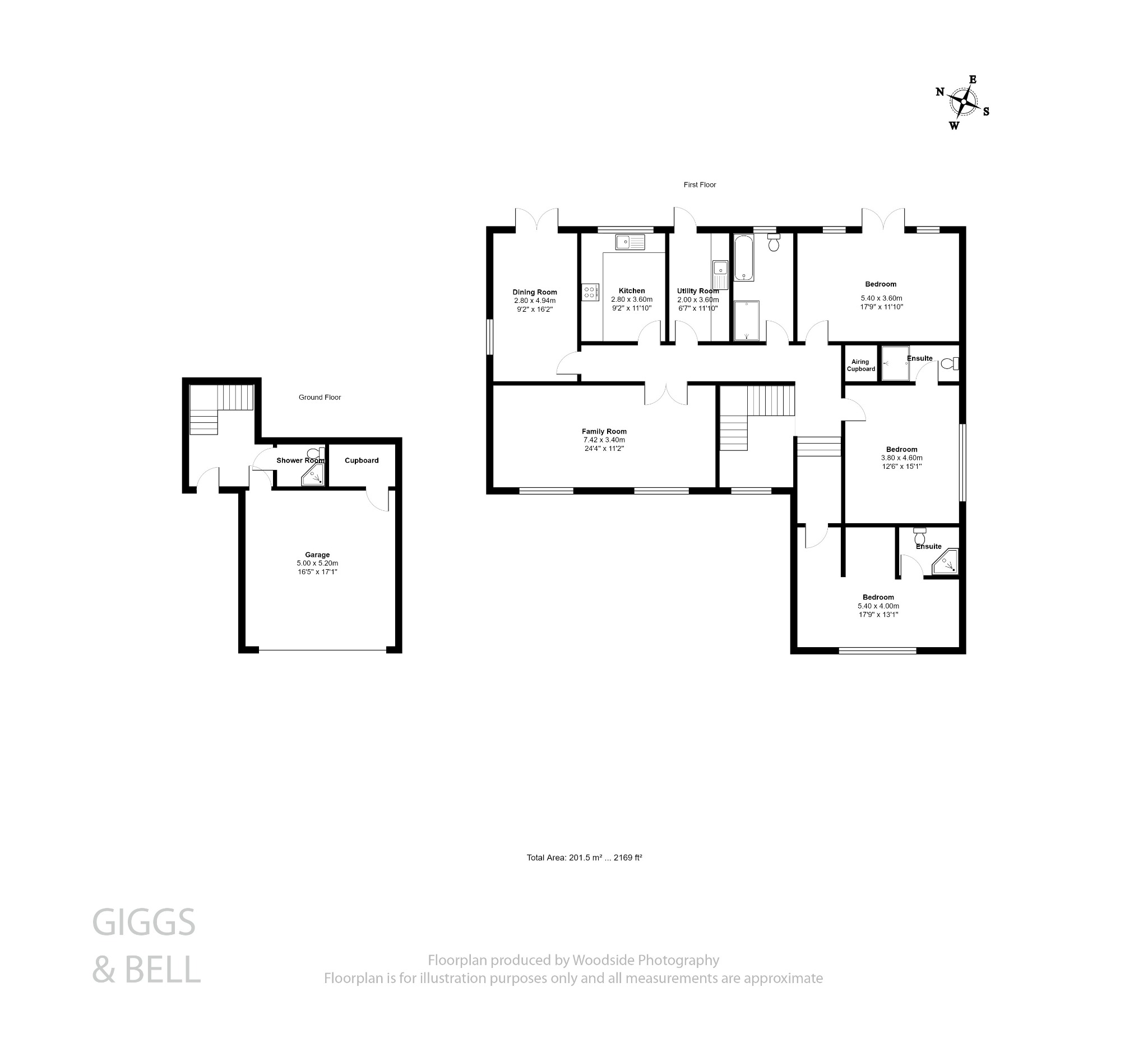 8 Wendover Way, Luton, Bedfordshire floorplan