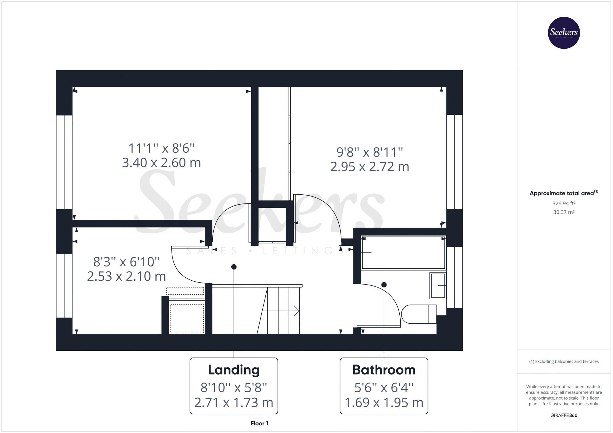 10 Bilsington Close, Chatham floorplan