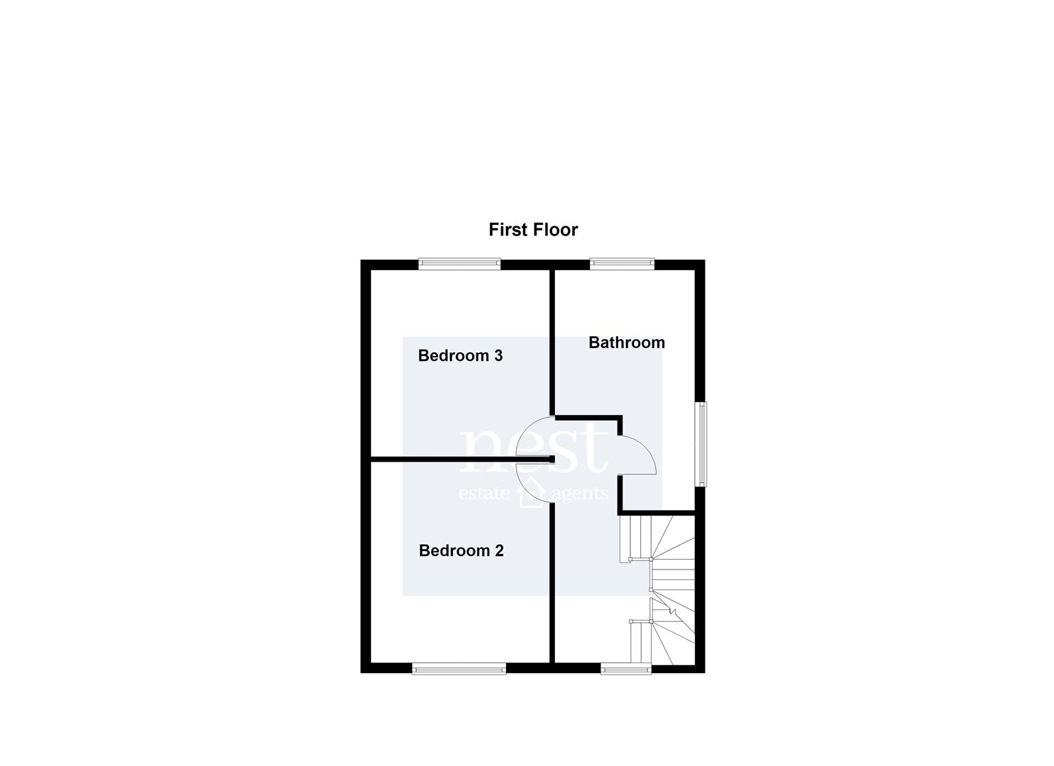 614, Welford Road, Leicester floorplan