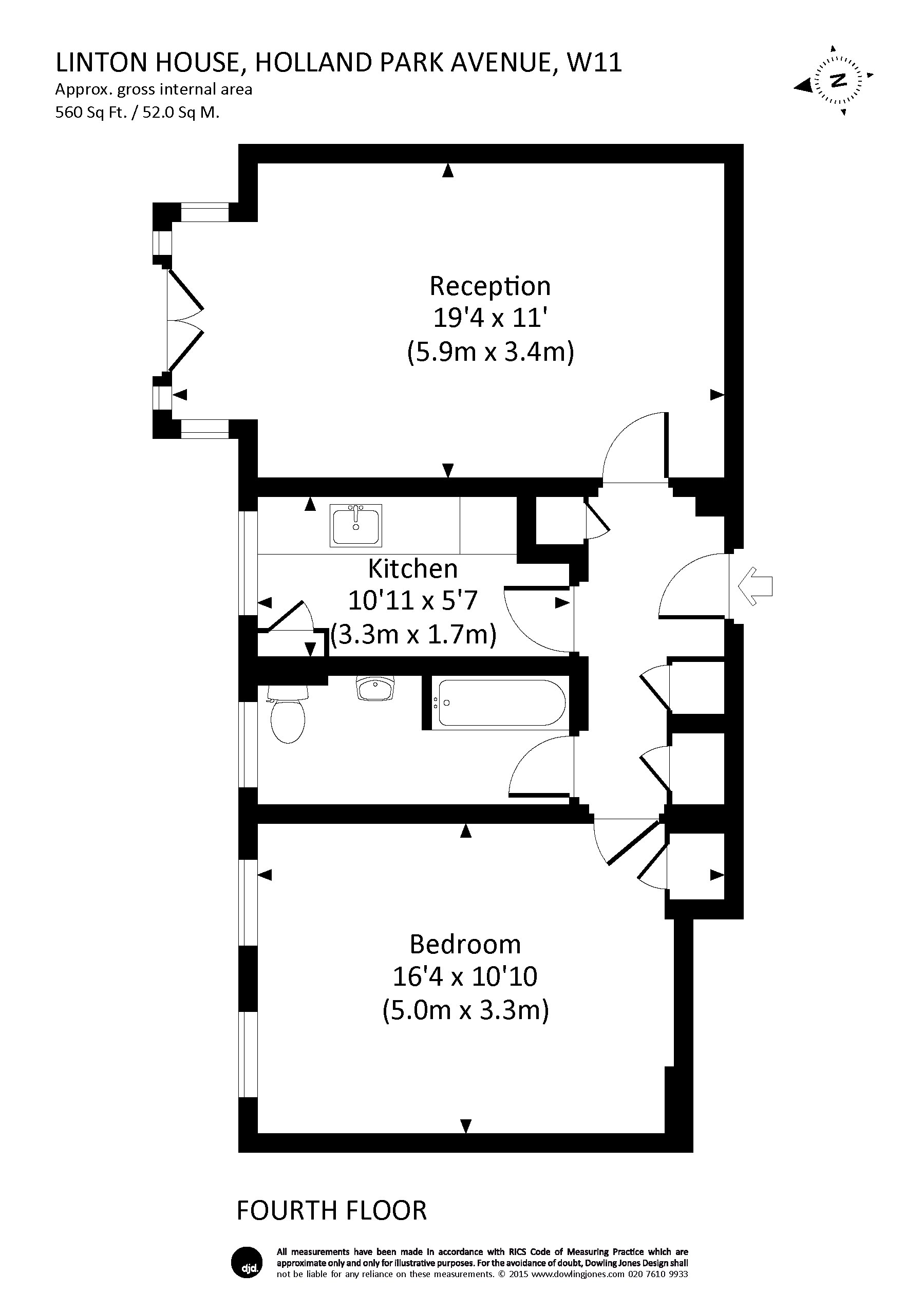 1 Bedrooms Flat to rent in 11 Holland Park Avenue, London W11