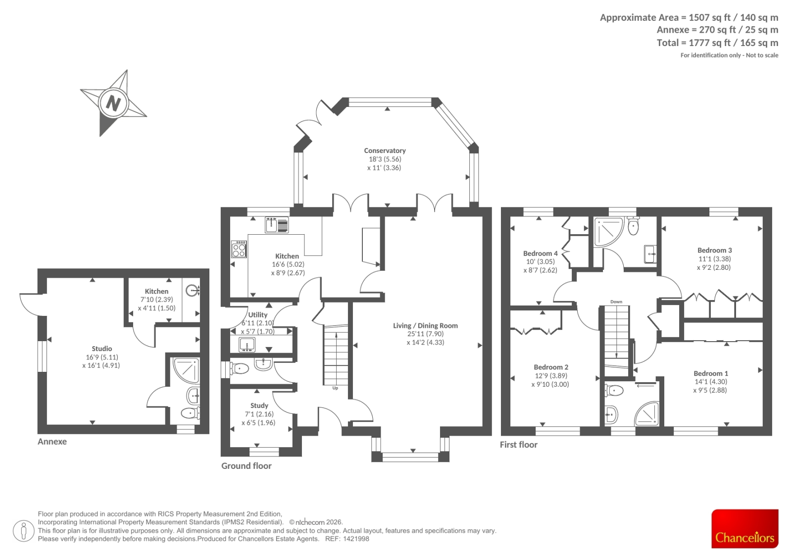 9, Heathside Park, Camberley floorplan