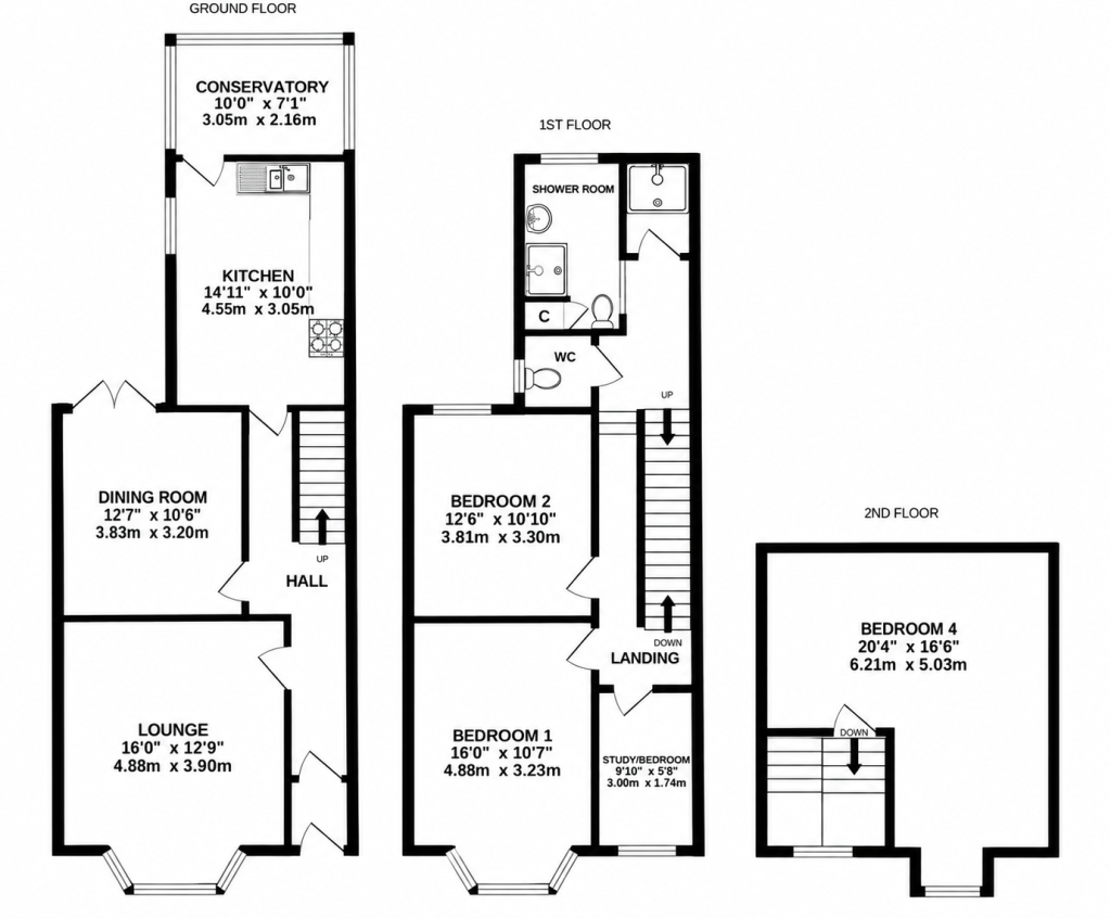 Fort Street, Barnstaple floorplan