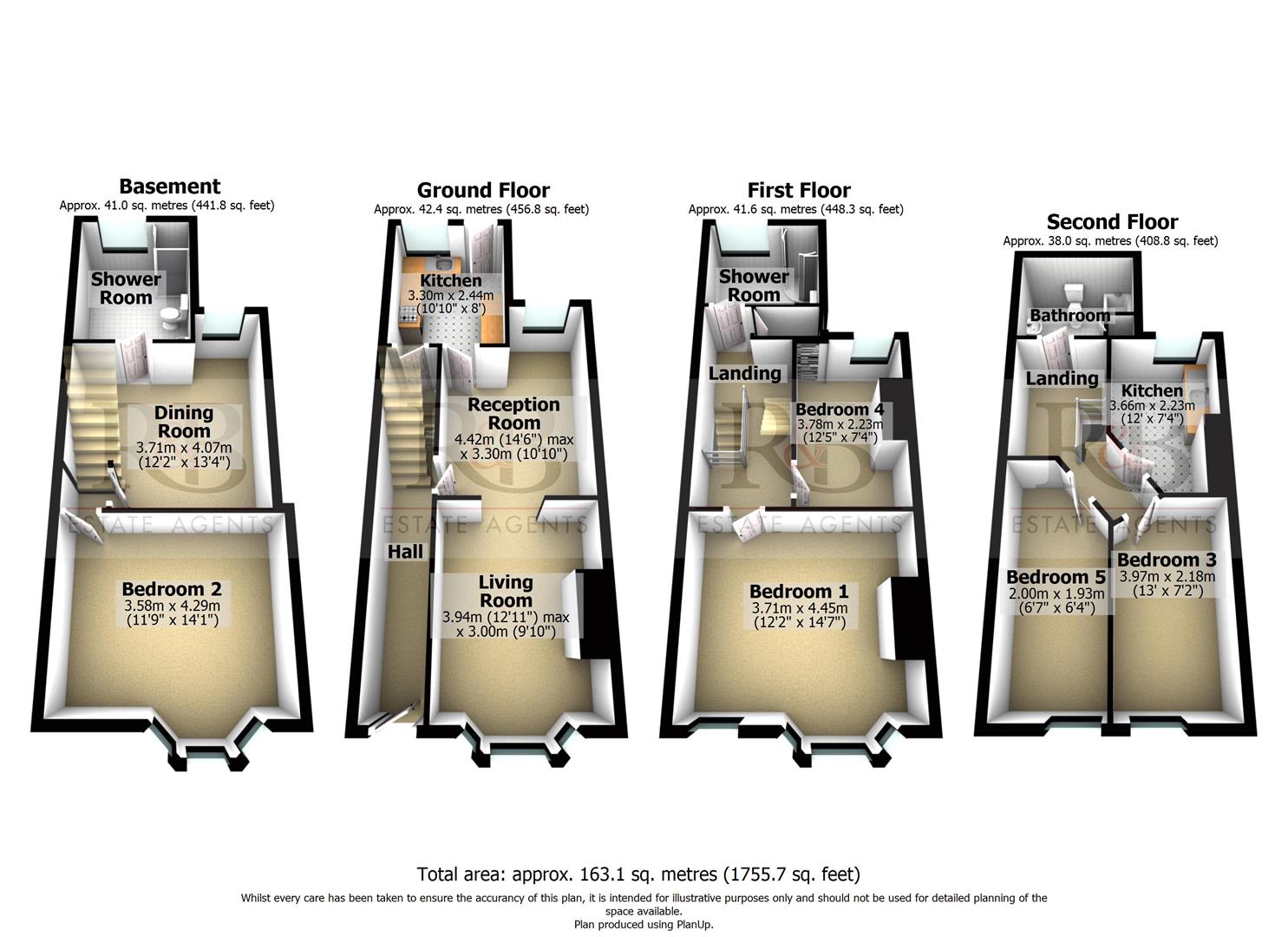 5 Bedrooms Terraced house for sale in Westminster Road, Morecambe LA4