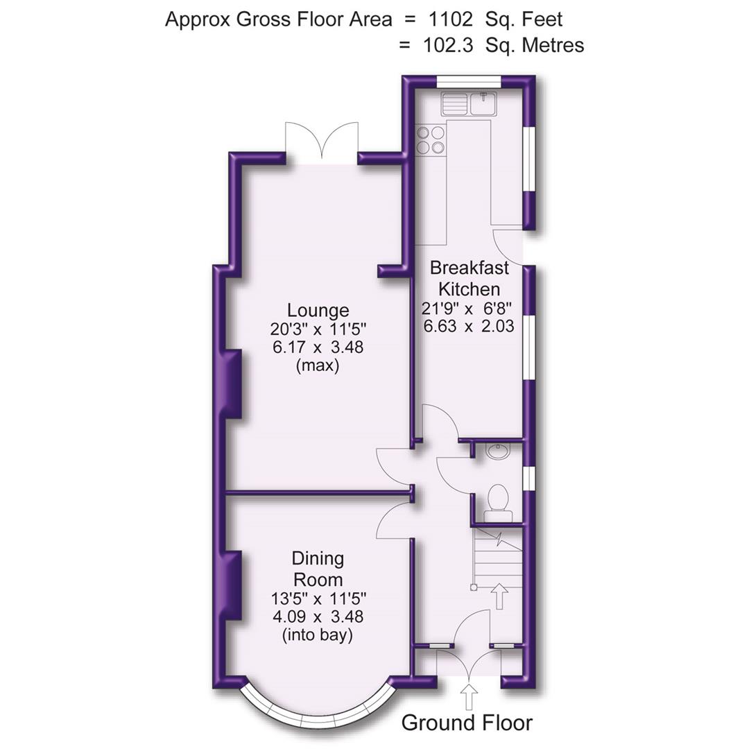 Walton Road, Sale floorplan