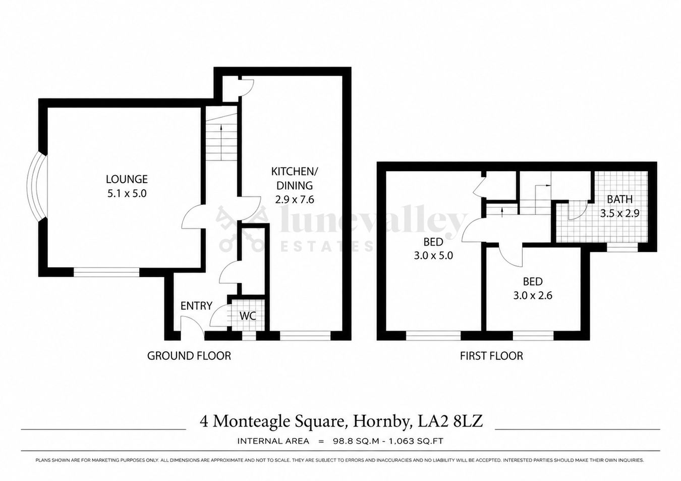 4, Monteagle Square, Lancaster floorplan