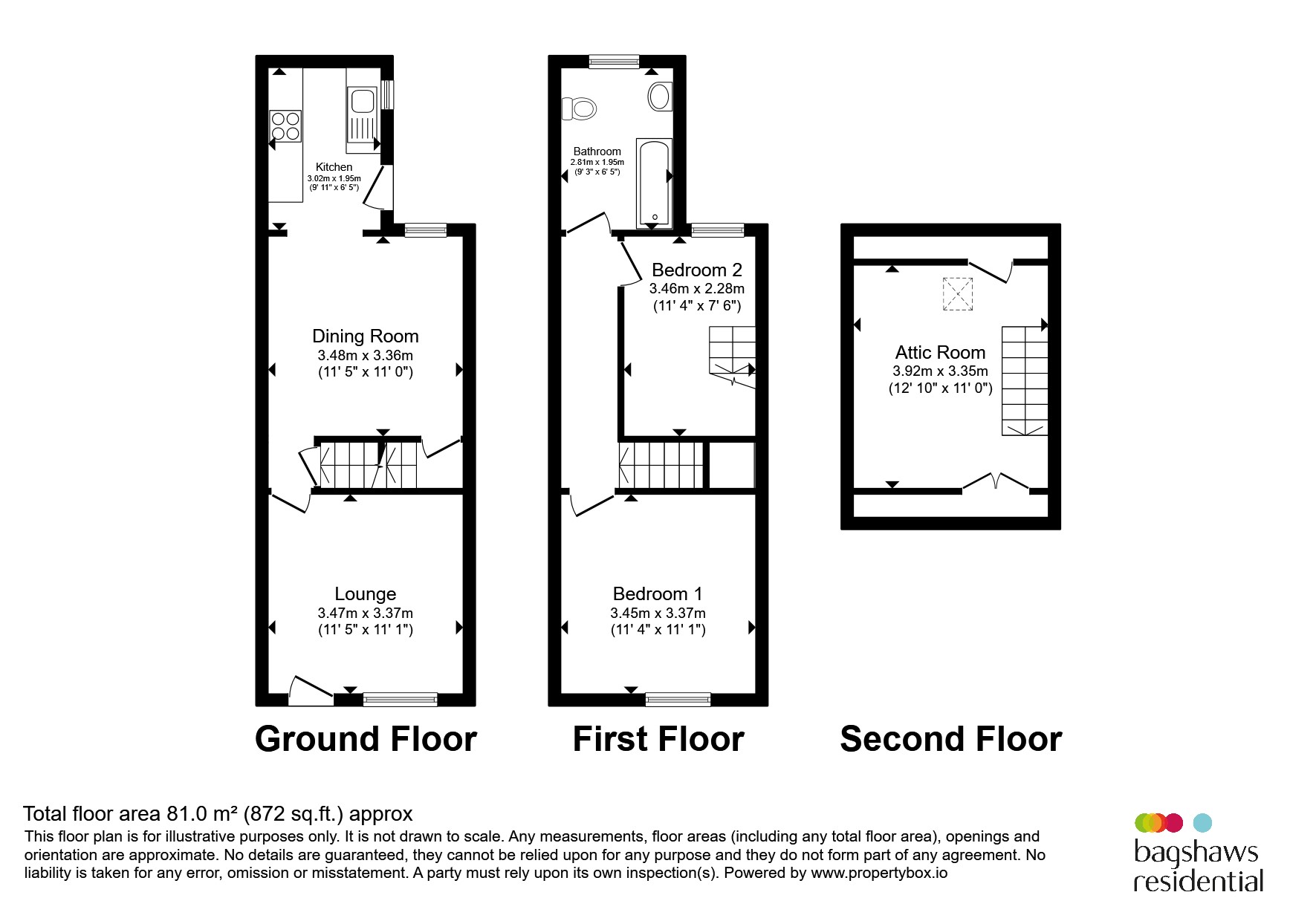 42, Ward Street, Derby floorplan