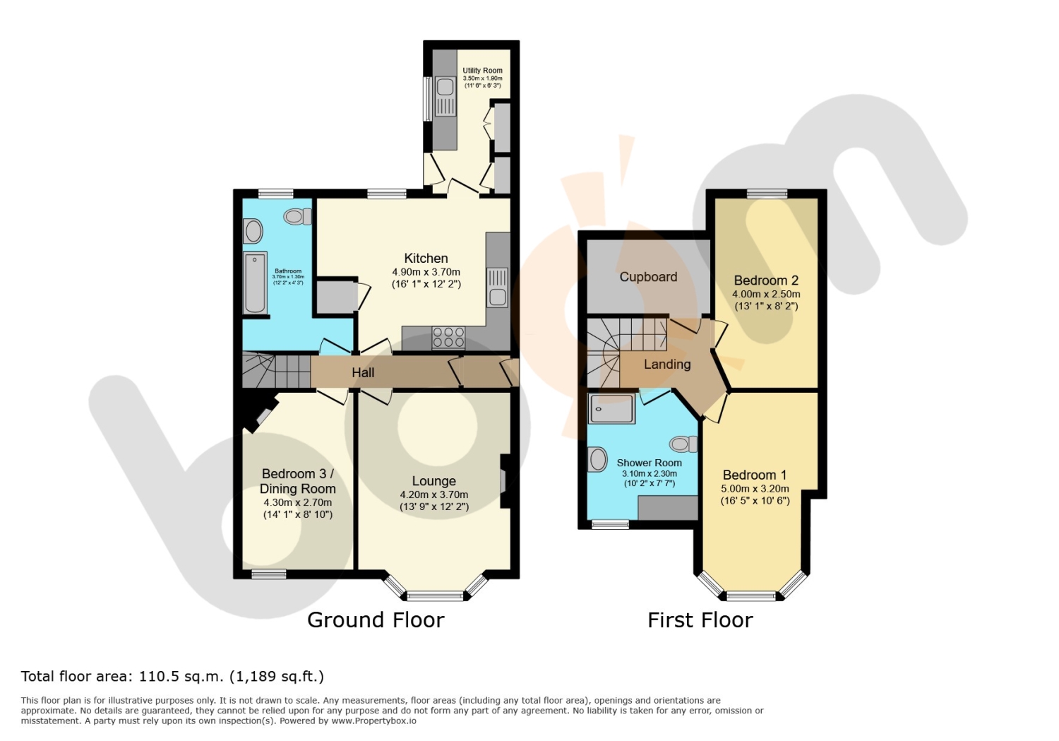 Russell Drive, Dalry floorplan