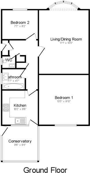 2 Bedrooms Semi-detached bungalow for sale in Findon Drive, Felpham, Bognor Regis PO22