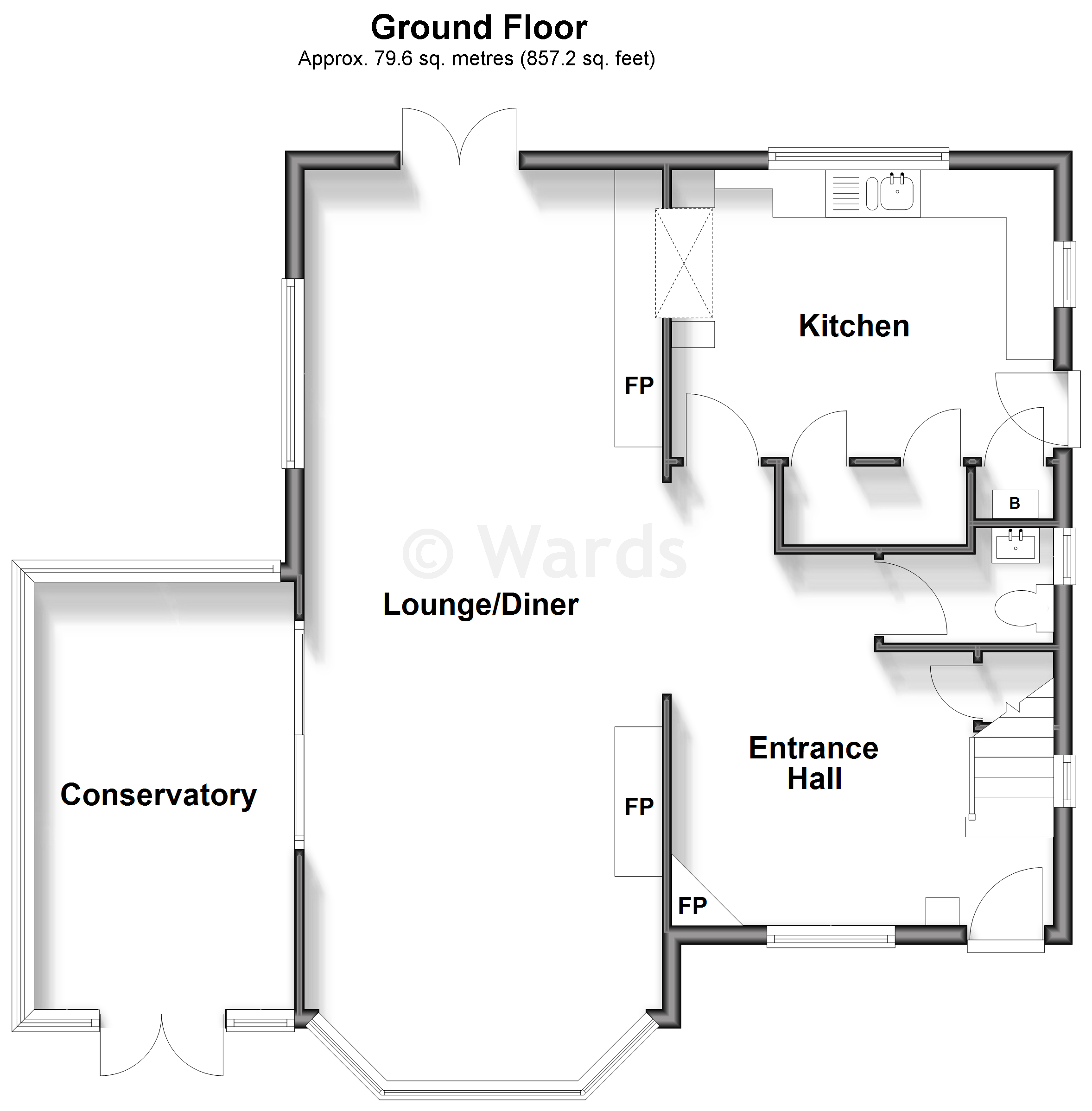 2, London Road, Hythe floorplan