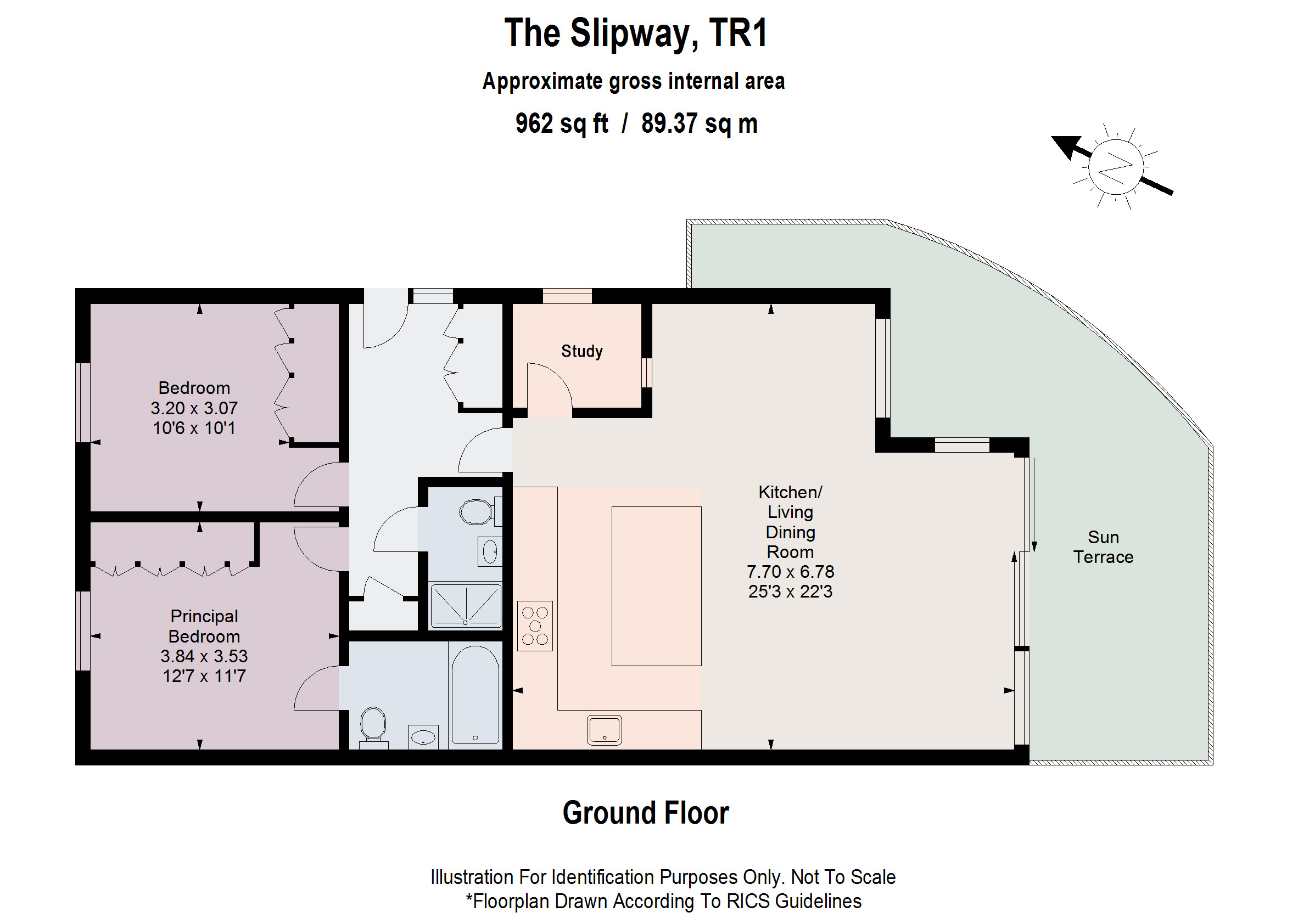 The Slipway, Bar Creek,, Bar Meadows, Truro floorplan