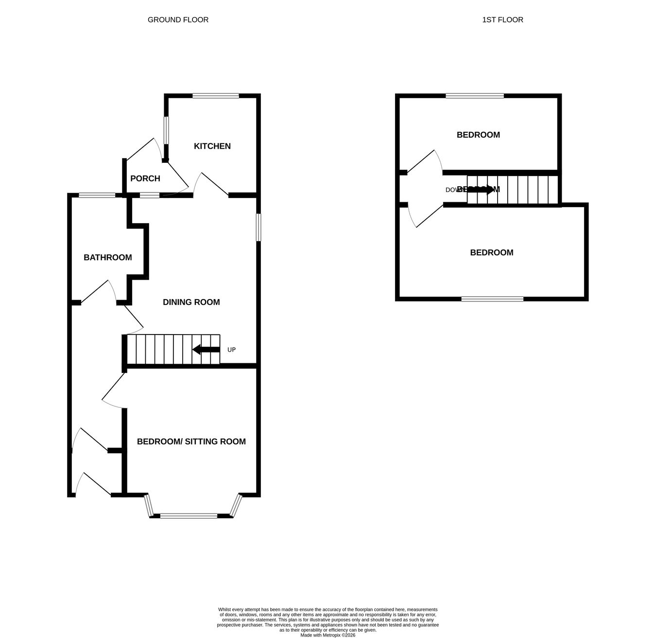 64, Church Street, Cowdenbeath floorplan