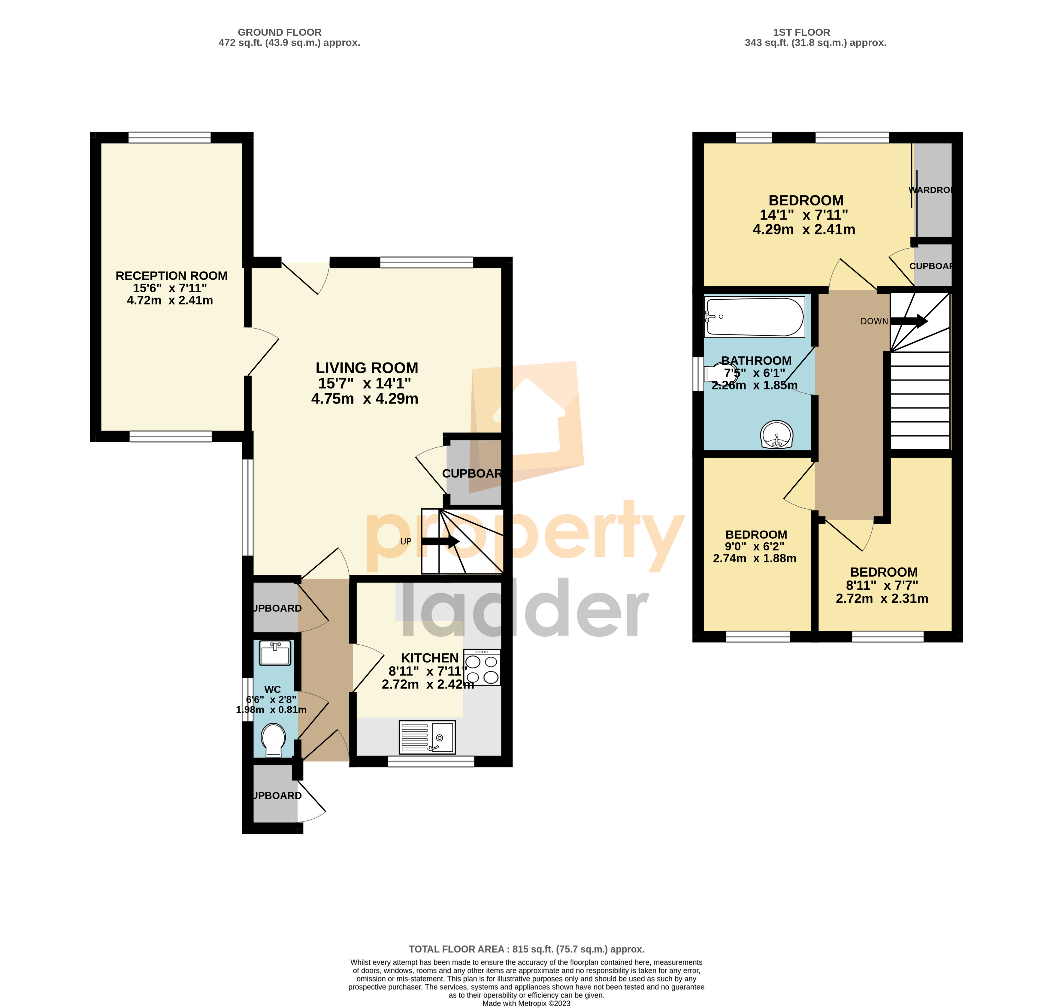 223, Arthurton Road, Norwich floorplan