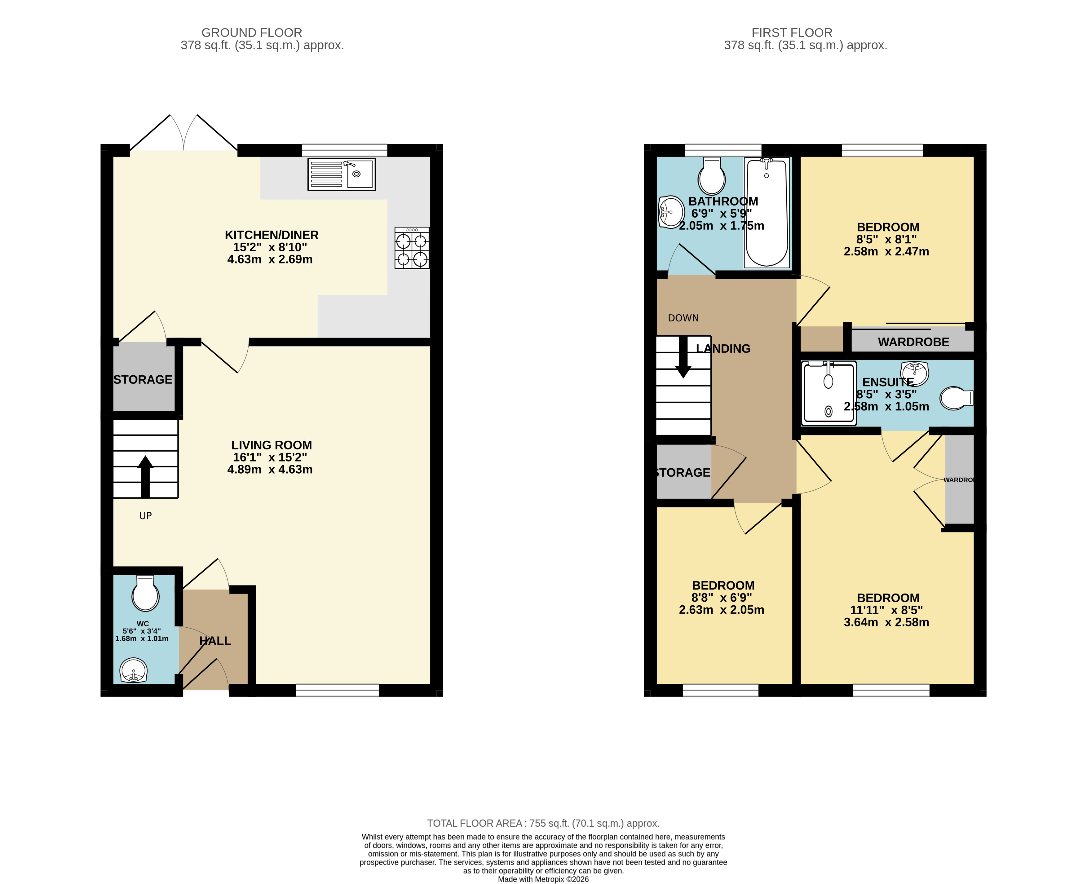 64, Norton Farm Road, Bristol floorplan