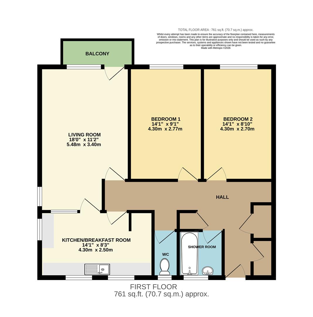 92, Chestnut Drive, Brixham floorplan