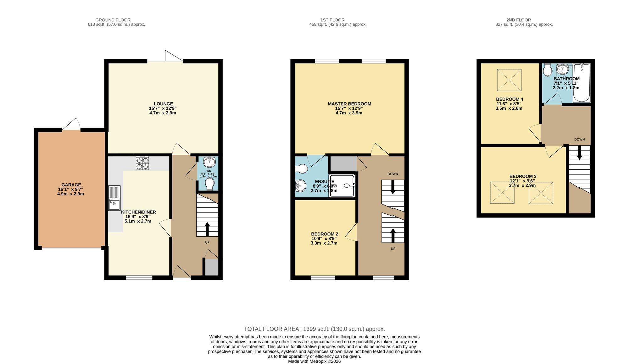 7 Cartwright Avenue, Leeds floorplan